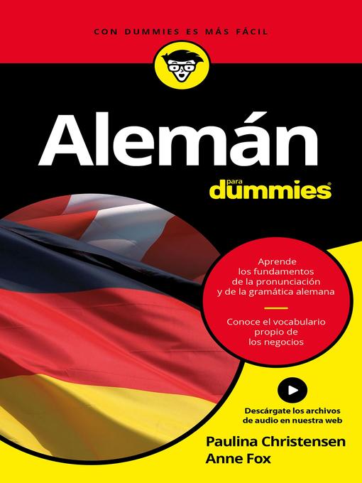 Title details for Alemán para Dummies by Paulina Christensen - Available